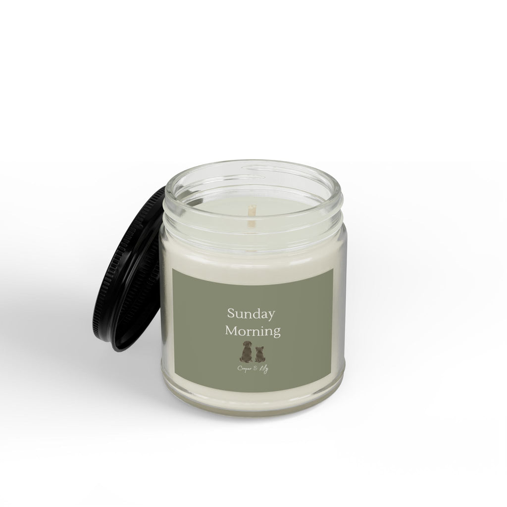 Soy Candle - "Sunday Morning" Scented Jar (4oz & 9oz)