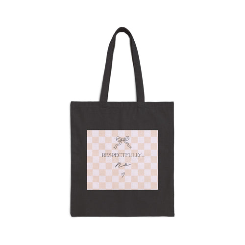 Cotton Canvas Tote Bag
