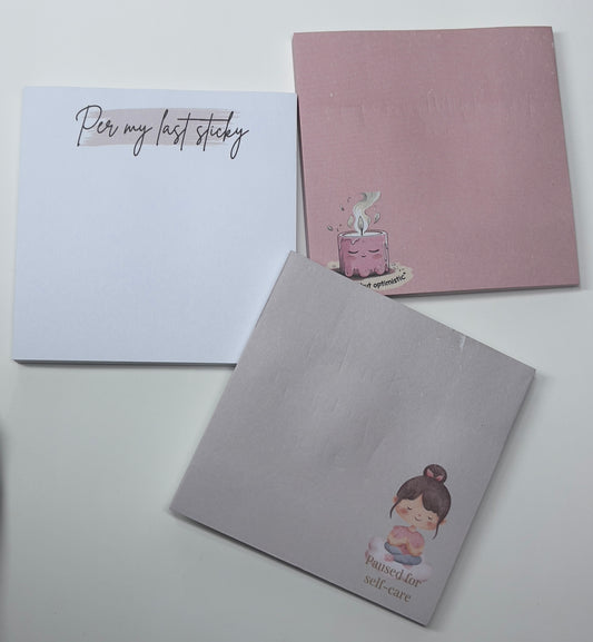 Balanced Boss 3×3 Sticky Notes