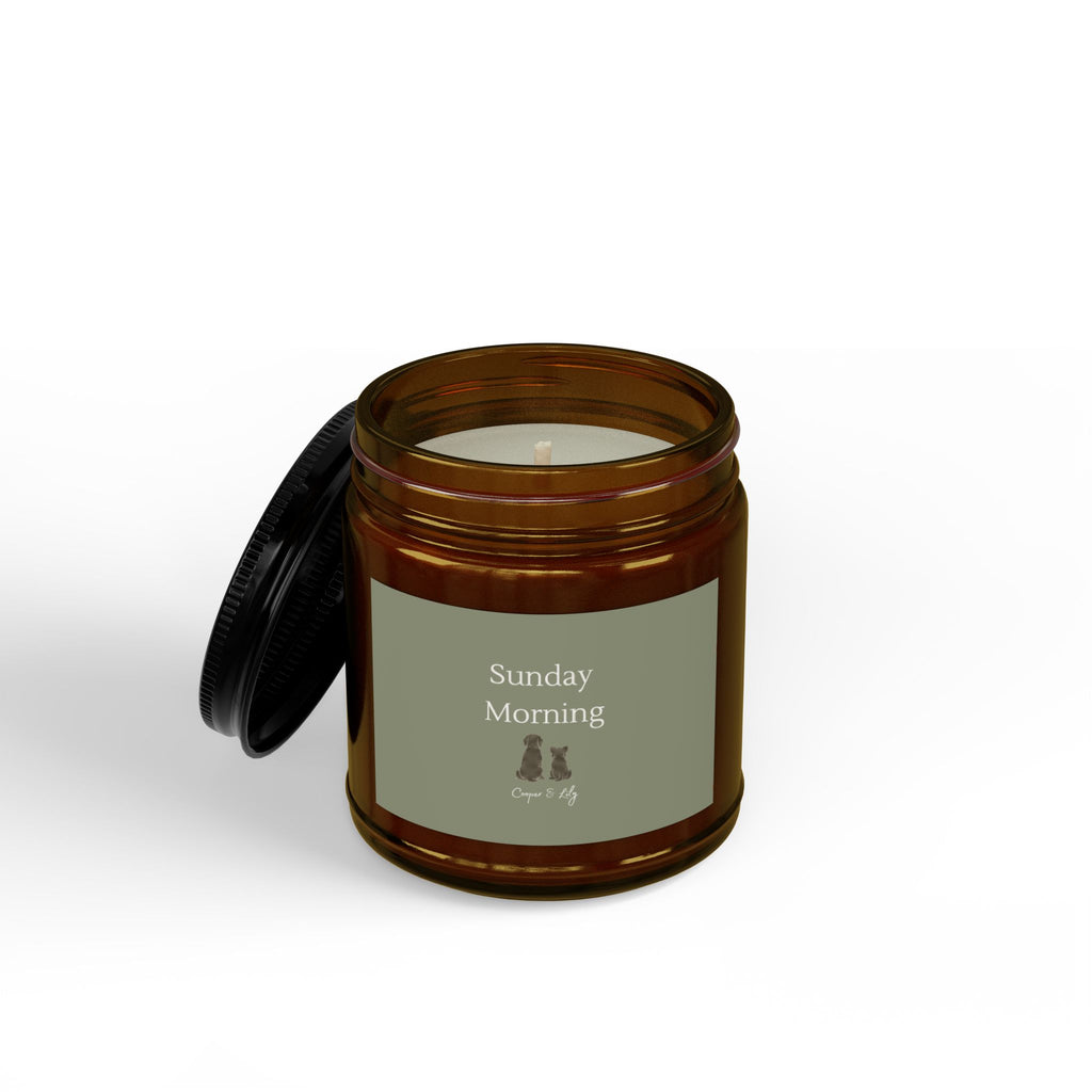 Soy Candle - "Sunday Morning" Scented Jar (4oz & 9oz)