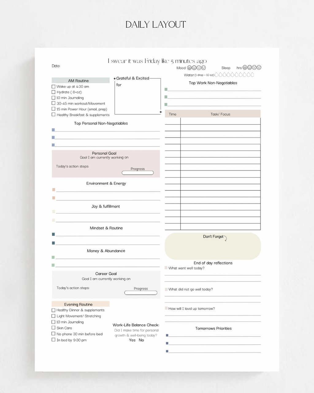 The Cooper Planner Inserts