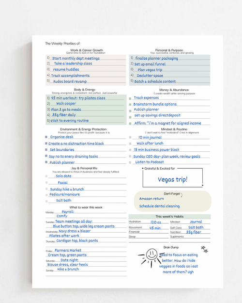 The Cooper Planner