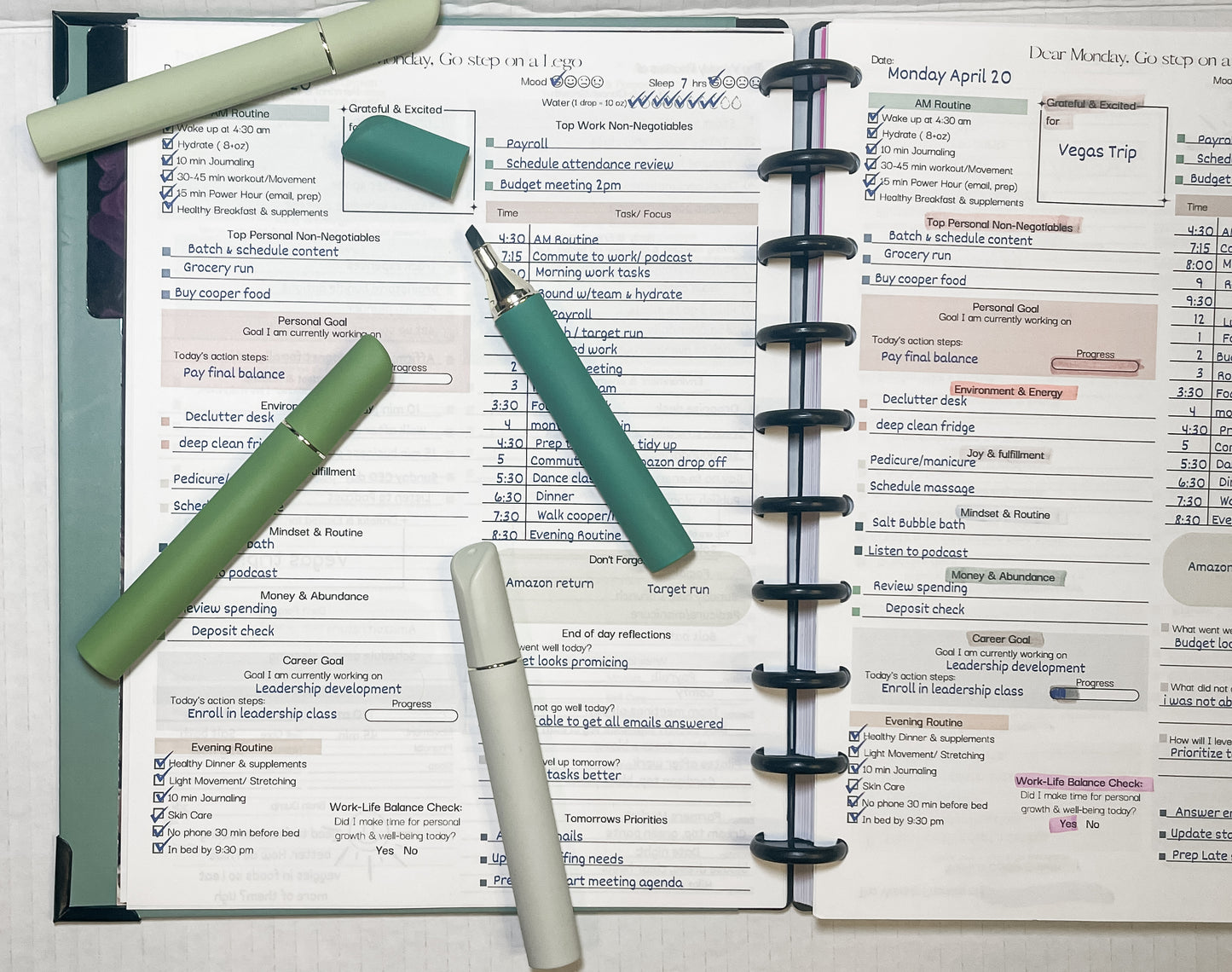 The Balanced Life Planner – VIP Bundle