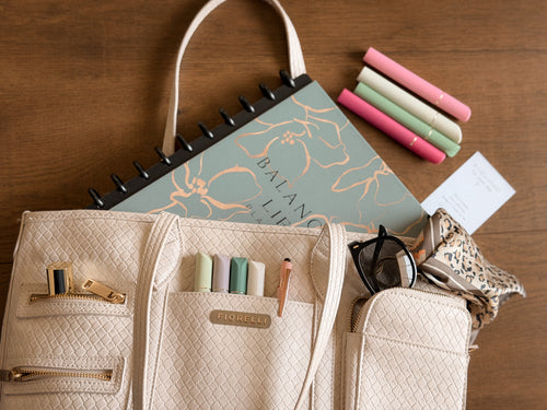Balanced Life Planner + Soft-Touch Highlighter Bundle